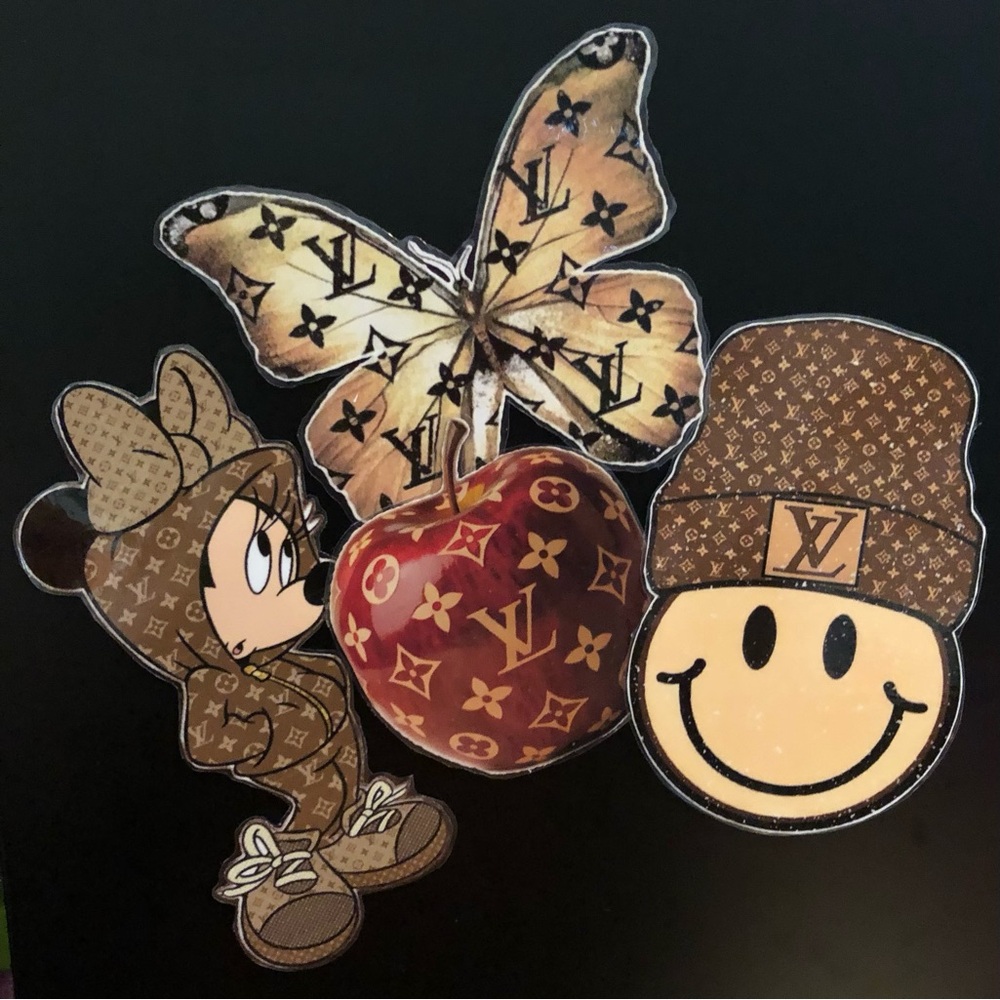 Designer-Inspired Monogram Magnet Set